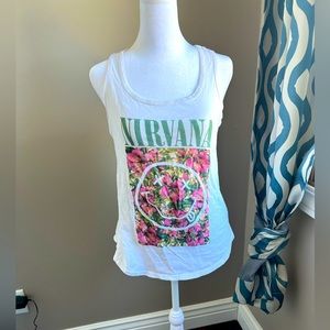 Hot topic Nirvana tank top